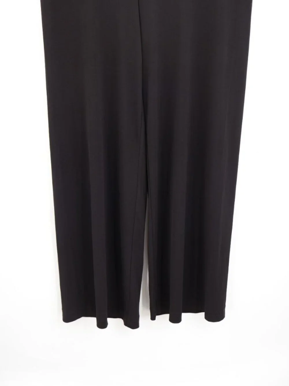 Vivienne Tam Wide Leg Pants Size XS Black Stretch Pull On Style Palazzo Size XS